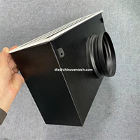 Grilles linéaires pour la climatisation HVAC, diffuseur linéaire à fentes, avec boîte de plénum - Ventech