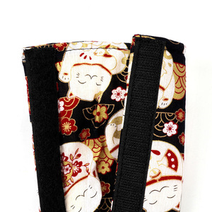 Coussin de ceinture de sécurité de voiture style japonais dessin animé en polyester 153x302mm – Protection pour ceintures de sécurité - Product Image 3