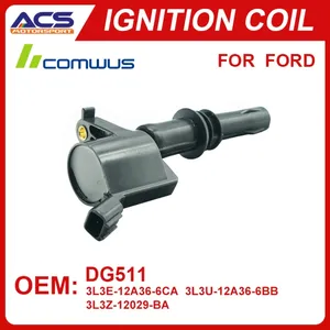 Bobine d'allumage 1/4 PC DG511 3L3E12A3666CA compatible avec Lincoln Expedition Explorer F150 Super Duty Mustang 4.6L 5.4L 6.8L - Product Image 3
