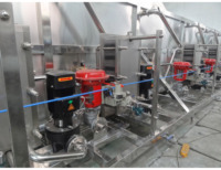 Petite machine de pasteurisation de tunnel de bière de cornichons de pot en verre