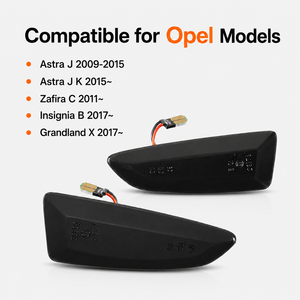 Luce Dinamica LED Laterale Indicatore di Direzione per <span class=keywords><strong>Opel</strong></span> <span class=keywords><strong>Astra</strong></span> J 2009-<span class=keywords><strong>2015</strong></span>, <span class=keywords><strong>Astra</strong></span> J <span class=keywords><strong>K</strong></span> <span class=keywords><strong>2015</strong></span>~, Zafira C 2011 - Product Image 5