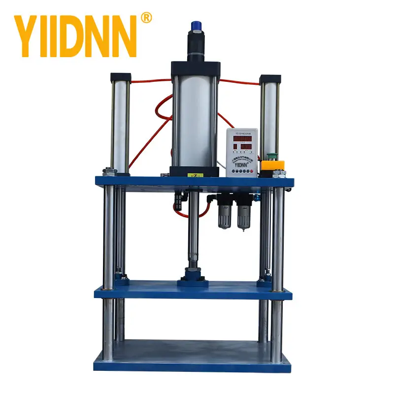 YIIDNN CE YD50小型単列空気圧プレス110/220Vプレス機調整可能な力120KGパンチング機