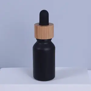 High Quality Cost Effective Perfume Dropper Essential Oil Bottle 5ml 10ml 15ml 20ml Spiral Mouth Silicon Gel Top