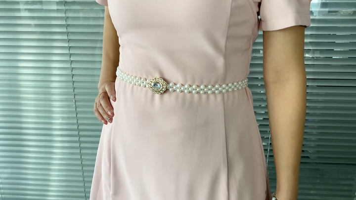 Pearl Korean Version Beaded Dress Waist Chain Fashion Elegant Simple Belt  Pearl Belts Designer Belt For-women| Alibaba.com