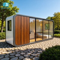 Casa Contenedor Prefabricada Portátil Estilo Apple Más Vendida con 2 Dormitorios Modelo Cabaña Móvil de 20/40 Pies