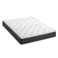 Colchón Up de buena calidad, caja barata, paquete de colchón de muelles, soporte duro, resorte de bolsillo de espuma, cama de tamaño doble, colchón malo