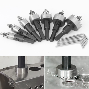 Kit de scies cloches HSS en acier rapide pour l'acier inoxydable, forets et outils de découpe OEM & ODM - Product Image 6