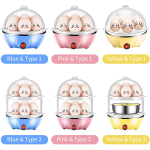 Appareils de cuisine électroménagers portables, mini cuiseur à œufs automatique, bouilloire à œufs électrique, cuiseur vapeur pour œufs - Product Image 4