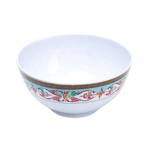 China de plástico barato personalizado impreso OEM <span class=keywords><strong>restaurante</strong></span> de melamina de hecho arroz blanco Ramen sopa de fideos Udon tazón - Product Image 1