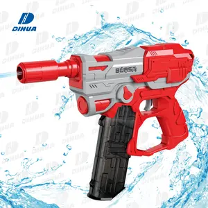 Pistola ad acqua elettrica pistola Glock sparare continuamente, per bambini all'aperto battaglia pistola ad acqua elettrica giocattolo ad alta pressione