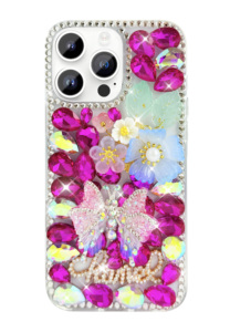 Hot Sale High Quality Diamond <b>Camera</b> Protection Bumper TPU+PC+Glass Shockproof Phone Case for 17 16 Promax Plus Pro - Product Image 5