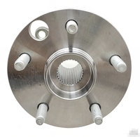 Rakitan Bantalan Roda HA591050 RW8205 512205 OE 42410-50010 untuk Lexus LS430 2003-2006 Unit Hub Roda Gandar Belakang Dengan Sensor ABS