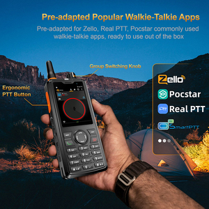 UNIWA F41 2.4 Inch IPS Screen IP54 Waterproof Rugged 4G POC Walkie Talkie Android Zello PTT Two Way Radio <strong>Mobile</strong> <strong>Phone</strong> - Product Image 4