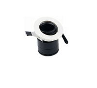 Plafonnier encastré LED COB AC220V 3W 5W, découpe de 45mm, mini spot rond pour plafond, CCT 2700K 5000K pour la maison et le bureau