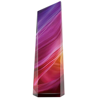 Trofeo de Cristal Transparente Grabado Personalizado, Premio Grande de Honor para Fútbol, Baloncesto, Deportes, Fútbol Americano, Competiciones Deportivas