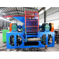 Broyeur de pneus usagés personnalisable, ligne de recyclage de pneus, machine de broyage de pneus entiers