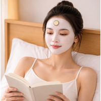 Masque facial EMS portable, masque micro-courant EMS avec différents modes, fourniture OEM