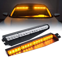 Barre lumineuse stroboscopique BIAOCHI à 32 LED, prise allume-cigare, 17 modes clignotants, nouvelle version 12V pour véhicules à courant continu