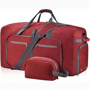 Free Sample Large High Quality Duffel Gym Bag Foldable Lightweight Tote Bag Travelling Sport Duffle Bag - Product Image 6