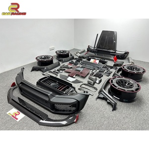 Kit carrosserie en carbone sec PP style R pour Mercedes Classe G W463A W464 G63 2019-2023 - Pare-chocs et pièces de carrosserie automobile - Product Image 2