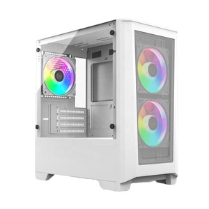 Boîtier de PC Gamer à structure séparée avec support vertical pour carte graphique - Product Image 1