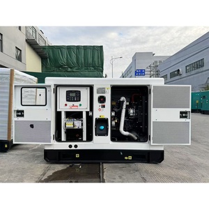 Generator tiga fase 20kw, Generator listrik portabel diesel 380 Volt 10kva Super senyap kualitas tinggi - Product Image 4