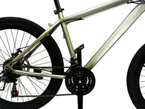 HENG RUN HRM009 Bicicletta da Montagna con Telaio in Acciaio, Ruote da 26 Pollici, 21 Velocità, Freni a Disco, Sospensione Anteriore, Ruote in Lega di Alluminio, Completamente Ammortizzata - Product Image 4