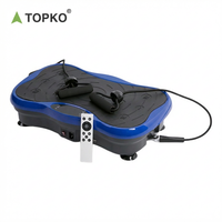 Plateforme vibrante d'exercice d'intérieur durable TOPKO US Warehouse, plateforme vibrante de haute qualité pour l'intérieur