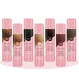 Spray de racine noire pour racines de <span class=keywords><strong>cheveux</strong></span>, correcteur de coloration Semi-Permanent, revêtement en aérosol gris, 2.5oz, produits de retouche de racine sans cruauté - Product Image 2