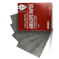Papier abrasif japonais Red Eagle - Feuilles abrasives de qualité supérieure pour le polissage et la finition de précision