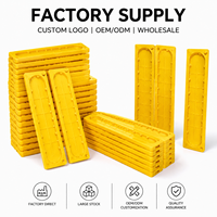Piège à insectes collant jaune en plastique rigide 22*5cm, non toxique, à forte adhérence, pour la vente en gros agricole