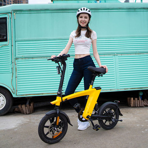 Bicicleta Eléctrica Plegable de 250W, Lista para Enviar, con Marco de Aleación de Aluminio, Batería de Litio Extraíble de 36V, Mini Bicicleta Eléctrica para Adultos - Product Image 3