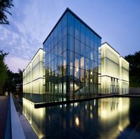 Véranda de luxe en verre trempé transparent, véranda de maison préfabriquée