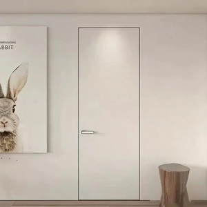 <span class=keywords><strong>Porta</strong></span> Invisibile Senza Telaio Ultra Sottile in Alluminio con Struttura a Nido d'Ape in Legno per Interni Camera da Letto - Product Image 2