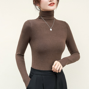 Maglione casual casual da donna a manica lunga da donna maglione <span class=keywords><strong>in</strong></span> bianco da donna con <span class=keywords><strong>filo</strong></span> elastico <span class=keywords><strong>in</strong></span> maglia sottile - Product Image 4