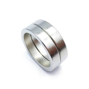 Dropshipping 지원 하이 퀄리티 N52 마그네틱 링 벌크 네오디뮴 자석 방사형 링 네오디뮴 자석 - Product Image 5