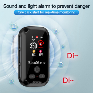 Rilevatori di Monossido di Carbonio e Fumo Secustone 5-in-1 con <span class=keywords><strong>Allarme</strong></span> Antincendio e Batteria di Backup - Product Image 3
