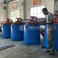 Grand Agitateur de Mélange Minier 100 TPH pour Usine CIP d'Or à Grande Échelle en Afrique du Sud