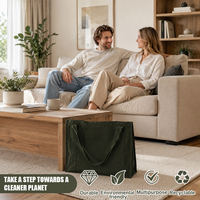 Bolsa de Mano de Lona de Algodón Natural Lavable Orgánica XingHe, Bolsa de Gran Capacidad para Compras y Regalos