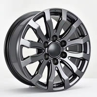 Rines de Aleación de Aluminio Fundido a Baja Presión de 18x8.0 Pulgadas y 6 Orificios, ET15-35mm, para Reemplazo y Modificación de Autos de Pasajeros