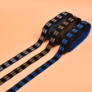 Hat Lace Black Clothing Ribbon Curtain <b>Webbing</b> Trademark Design, Computer Jacquard <b>Webbing</b> - Product Image 2