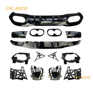 W177 A45 AMG diffusore paraurti posteriore per <span class=keywords><strong>Mercedes</strong></span> classe A W177 A45 sport sedan 2020 2021 - Product Image 3
