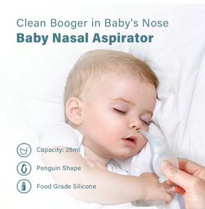 Omecare-inhalador nasal ransparente de color blanco, aspirador de succión nasal de grado seguro - Product Image 2