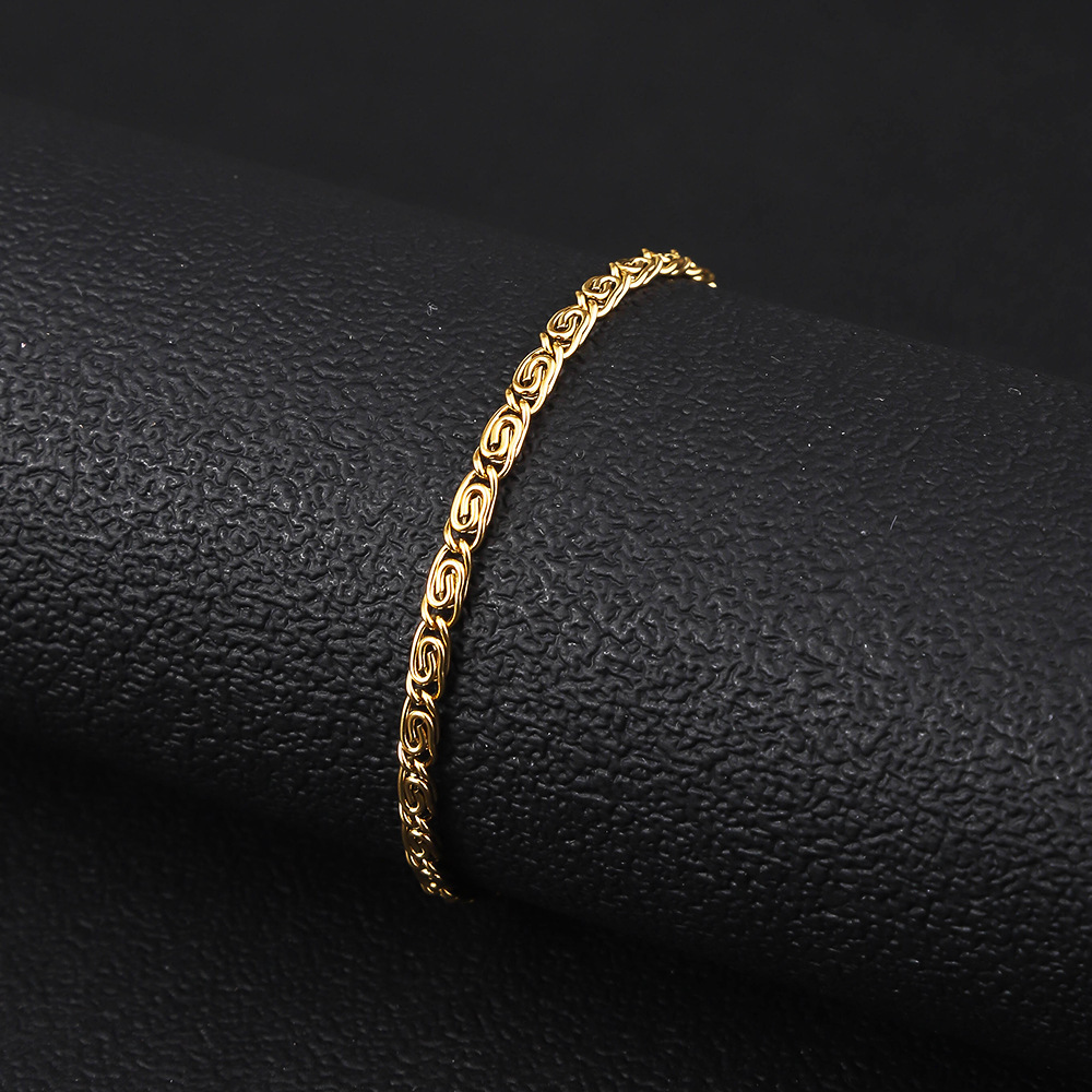 Thousand-shaped chain [3mm wide]