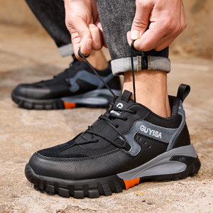 Chaussures de sécurité non conductrices pour hommes, bottes diélectriques certifiées EH pour les opérations en sous-station et en transformateur - Product Image 2