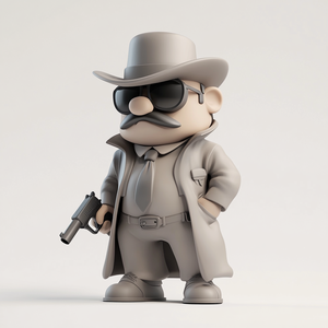 Produttore personalizzato collezione di ornamenti polizieschi in vinile PVC Abs Action figure - Product Image 1