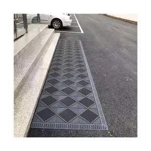 Plastic Door MatAnti Slip Dust And Sand Removal Modular Pvc Floor Mud Away Non Slip Outdoor Flooring Interlocking Mat