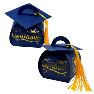 Caja para <span class=keywords><strong>Gorro</strong></span> <span class=keywords><strong>de</strong></span> Graduación 2026, Bolsa <span class=keywords><strong>de</strong></span> Embalaje para <span class=keywords><strong>Dulces</strong></span> Sorpresa para Fiesta <span class=keywords><strong>de</strong></span> Graduación, Bolsa Creativa <span class=keywords><strong>de</strong></span> Papel <span class=keywords><strong>con</strong></span> Borla Dorada - Product Image 3