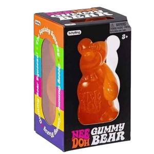 Needoh <b>Cute</b> Little <b>Bear</b> Squeeze Toy Square Ice Cube Maltose Stress Relief Fidget Toy Soft Squishy Relax Toy for Daily Use - Product Image 1