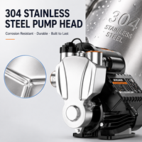 Pompa Booster Air Otomatis Stainless Steel Pintar dengan Sistem Self Priming untuk Pasokan Air Rumah Tangga Australia